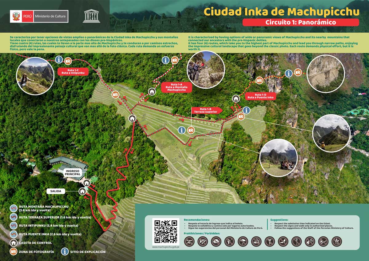Circuito 1 Machu Picchu